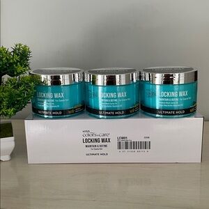 Kiss Ultimate Hold Hair Locking Wax Bundle X3